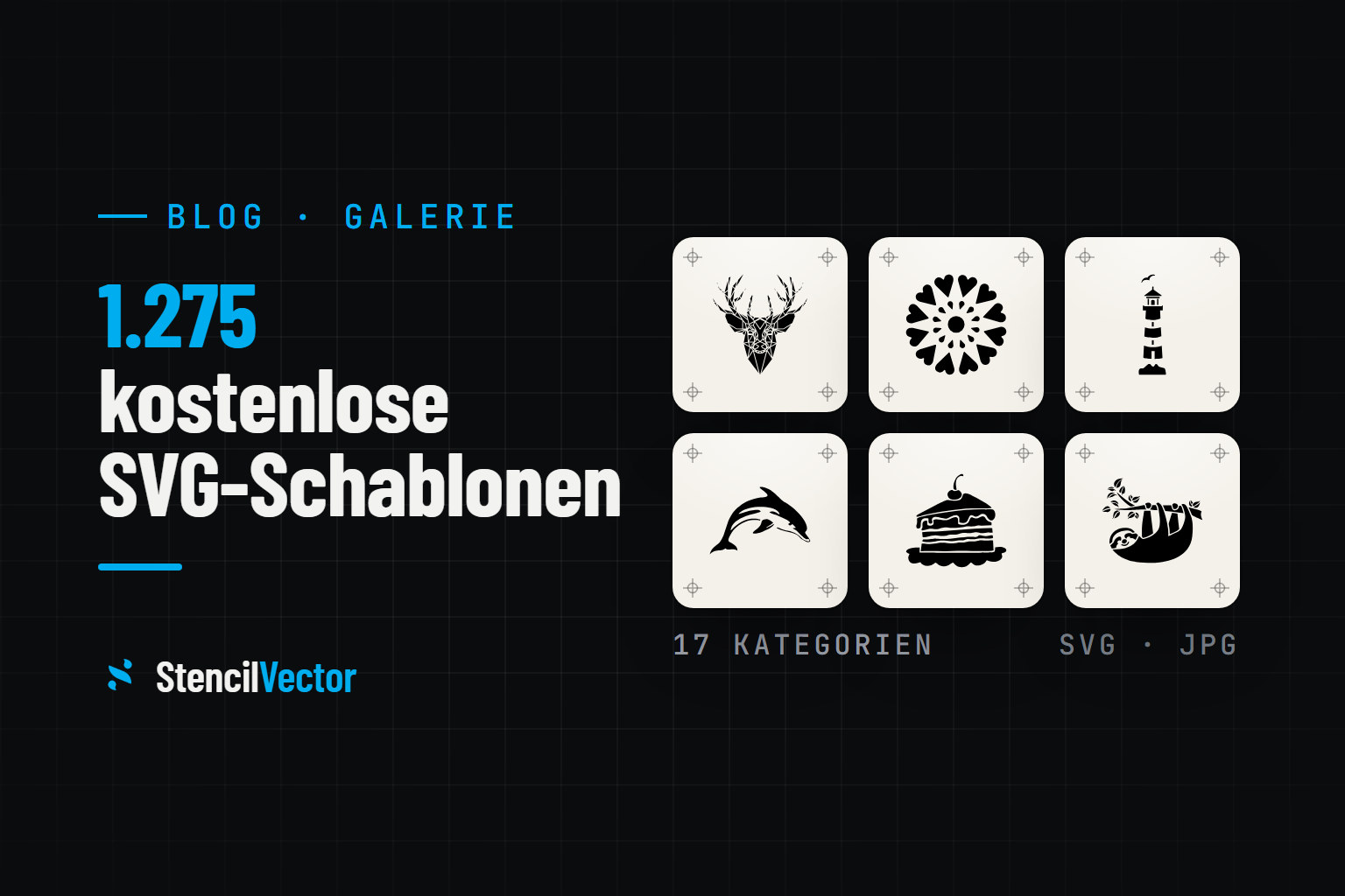 Kostenlose SVG-Schablonen: über 1275 Designs zum Download