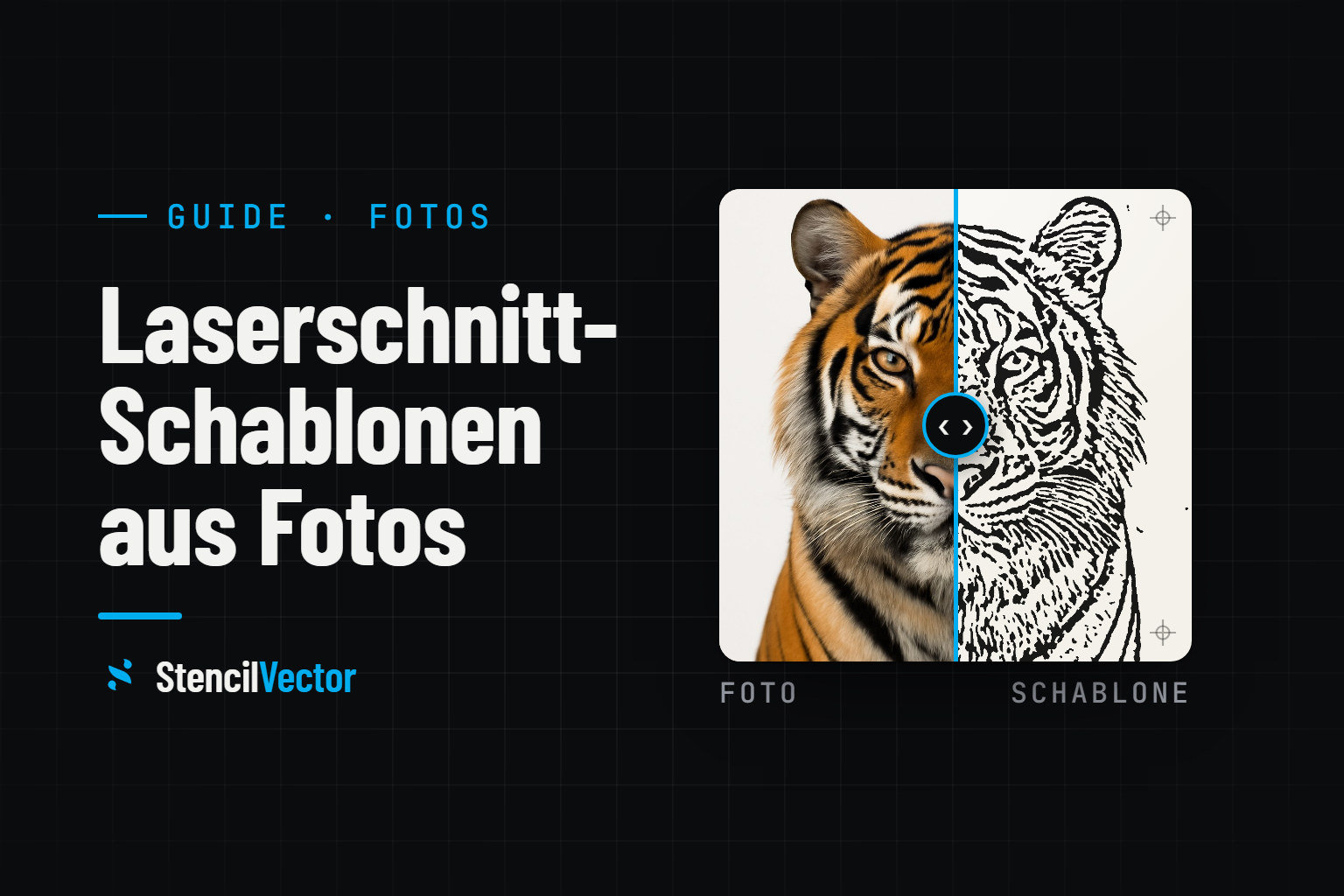 Perfekte Laserschnitt-Schablonen aus Fotos erstellen