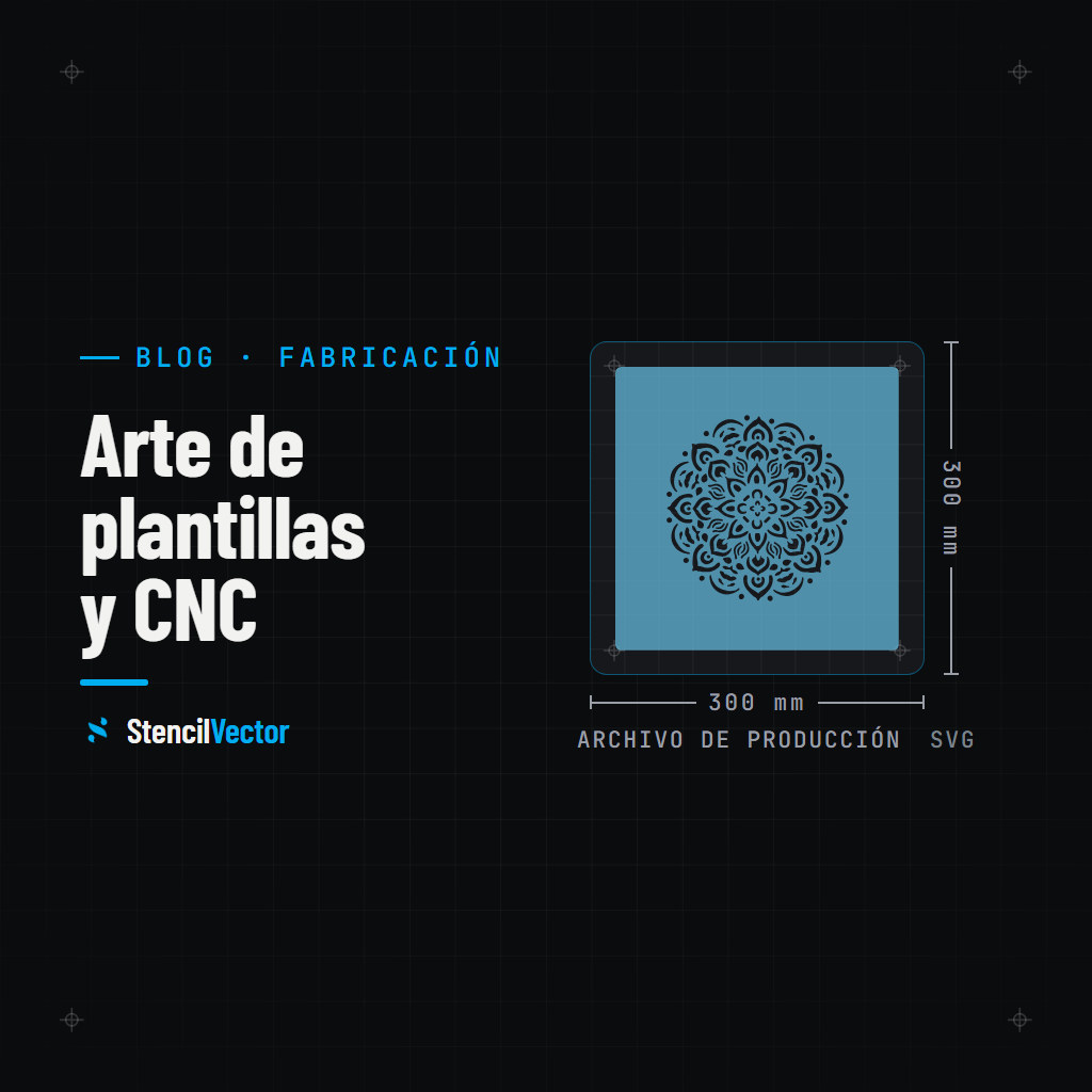 Arte de plantillas y corte CNC