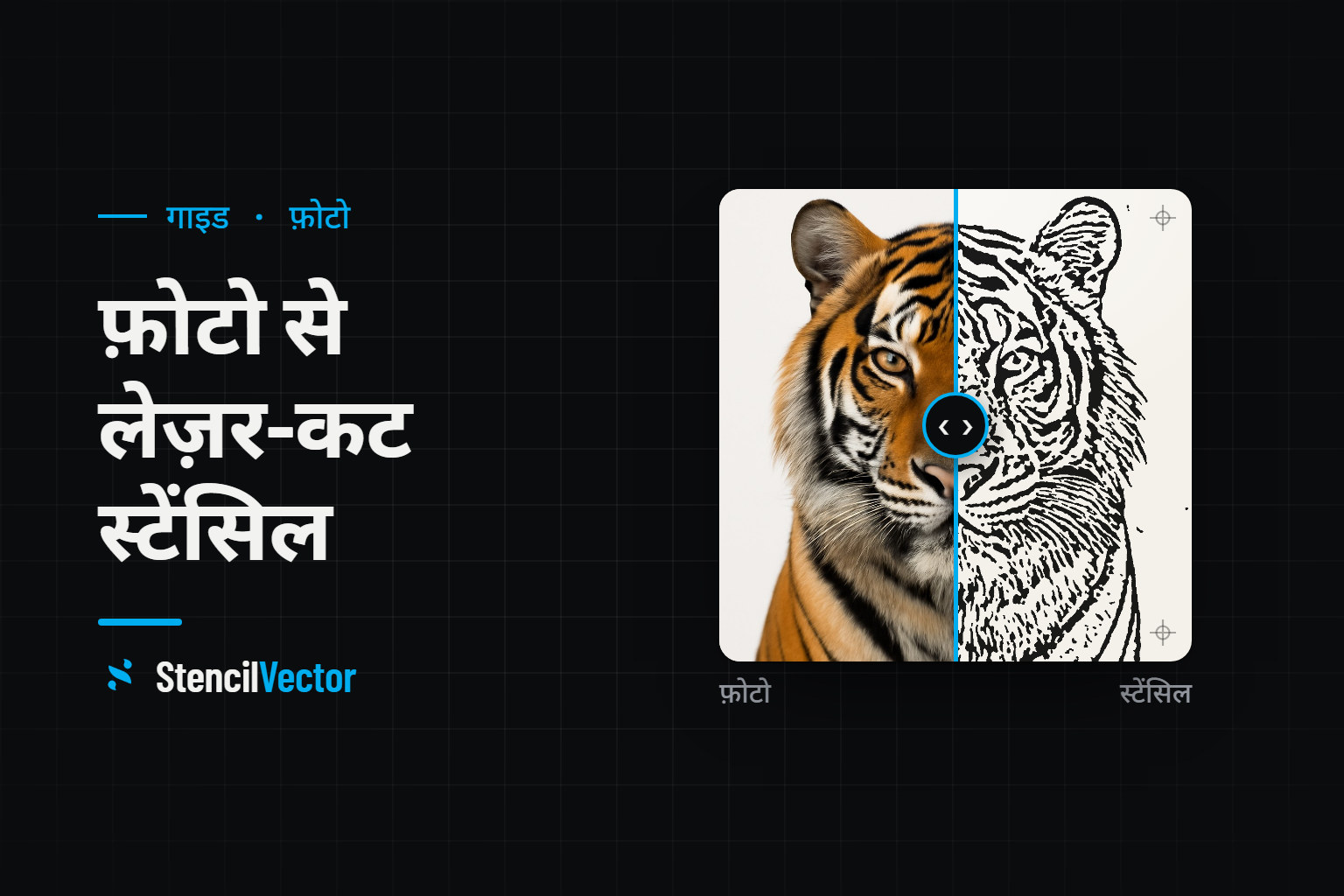 फ़ोटो से परफेक्ट लेज़र-कट स्टेंसिल कैसे बनाएँ